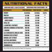 4 - Ripped Up Nutrition Pro Series Alpha Shred,  0.33 lb  Lightning Lemonade 