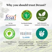 3 - Dessoi Felicis Mood Elevating Herbal Tea, Unflavoured 120 g