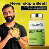 7 - Health Veda Organics Happy Heart,  60 tablet(s) 
