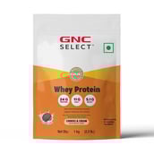 2 - GNC Select Whey Protein,  2.2 lb  Cookies & Cream (with Shaker) 