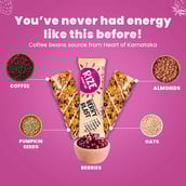 3 - Rize Energy Bar,  4 bar(s)  Berry Blast (Pack of 4) 