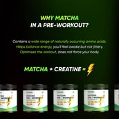 6 - Tencha Matcha Green Tea Based Pre-Workout Blend,  0.39 lb  Japanese Matcha (with Shaker) 