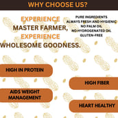 5 - Master Farmer Peanut Butter,  2 Piece(s)/Pack  Chocolate Crunchy, Smooth 