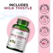 5 - Simply Herbal Milk Thistle 500mg,  60 capsules 