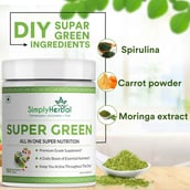 3 - Simply Herbal Super Green All in One Super Nutrition,  300 g 