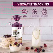 4 - Pintola Wholegrain Brown Rice Cakes,  Multigrain Salted (Pack of 2)  130 g 