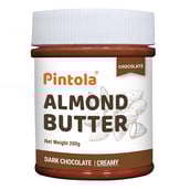 1 - Pintola Dark Chocolate Almond Butter,  Creamy  0.200 kg 