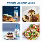 5 - Pintola Wholegrain Brown Rice Cakes,  Lightly Salted (Pack of 4)  130 g 