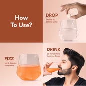 6 - HealthKart HK Vitals ACV 750 mg + L Carnitine Effervescent,  15 tablet(s)  Orange