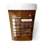 2 - WellX Peanut Butter,  1 kg  Chocolate Crunchy 