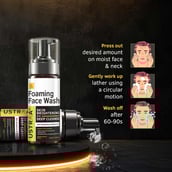 3 - Ustraa Foaming Face Wash,  150 ml  for Skin Brightening 