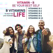 4 - Simply Herbal B-Complex,  120 capsules  Unflavoured (Pack of 3) 