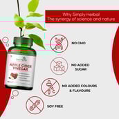 4 - Simply Herbal Apple Cider Vinegar,  90 capsules  Unflavoured (Pack of 2) 
