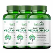 1 - Simply Herbal Vegan Omega 800mg (Pack of 3),  60 veggie capsule(s) 
