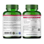 2 - Simply Herbal Milk Thistle 500mg (Pack of 2),  60 capsules 