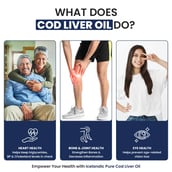 11 - Naturyz Triple Strength Omega 3 Fish Oil 60 Softgels & Icelandic Pure Cod Liver Oil 200 Softgels Combo,  2 Piece(s)/Pack 