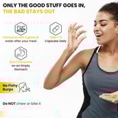 9 - Naturyz Burpfree Nano Salmon Fish Oil with Vitamin D3, 90 softgels