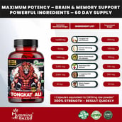 6 - Humming Herbs Tongkat Ali, 60 capsules