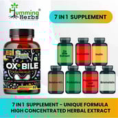 7 - Humming Herbs Ox Bile Extract 1100mg,  60 capsules 