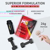 2 - MuscleBlaze Whey Energy with Digezyme,  2.2 lb  Chocolate