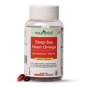 1 - Neuherbs Deep-Sea Heart Omega with Rimfrost Krill Oil Lemon,  30 softgels 