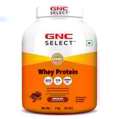 2 - GNC Select Whey Protein,  4.4 lb  Chocolate (with Shaker) 