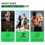 5 - Naturyz Triple Strength ZMA Plus 60 Tablets & Testo-6 90 Tablets Combo, 2 Piece(s)/Pack Unflavoured