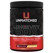1 - Unmatched Longevity EAA,  Lemon Lime Sherbet  0.72 lb  30 Servings 