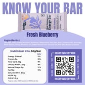 3 - Beyond Food Meal Replacement Energy Bar,  6 Piece(s)/Pack  Fresh Blueberry 