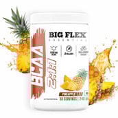 1 - Big Flex Essential BCAA, 0.52 lb 30 Servings Pineapple