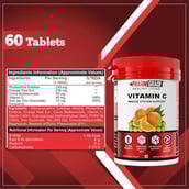 3 - Pharmgrade Healthy Living Vitamin C,  60 tablet(s)  Unflavoured (Pack of 2) 