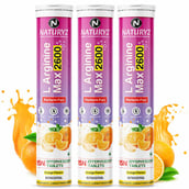 1 - Naturyz L-Arginine Max 2600 Flavour Orange,  45 tablet(s) 