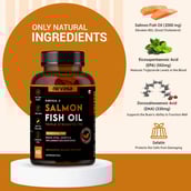 4 - Nirvasa Salmon Fish Oil Triple Strength (Pack of 3), 60 capsules