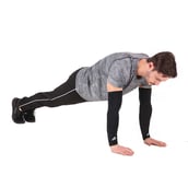 6 - Redesign Nylon Compression Arm Sleeves,  Black  Medium 