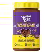 1 - Yogabar Dark Chocolate Peanut Butter,  0.4 kg  Creamy & Chocolatey 