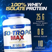 3 - RONNIE COLEMAN Iso-Tropic Max, 5 lb Chocolate Cake