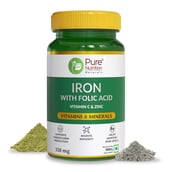 1 - Pure Nutrition Iron with Folic Acid,  120 tablet(s) 