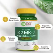 3 - Pure Nutrition K2 MK-7,  Unflavoured  60 tablet(s) 