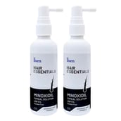 1 - ForMen Minoxidil Topical Hair Growth Solution,  60 ml  for All Types of Hair (Pack of 2) 