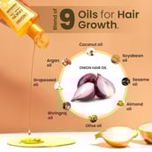 3 - Enshine Onion Hair Oil,  100 ml  for Hair Fall Control 