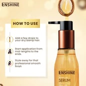 6 - Enshine Detangling Hair Serum,  200 ml  for Frizz Free Shiny Hair 