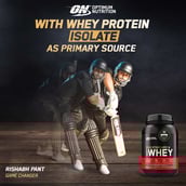 3 - ON (Optimum Nutrition) Micronized Creatine Powder Unflavoured 0.55 lb with Gold Standard 100% Whey Protein,  2 lb  Double Rich Chocolate 