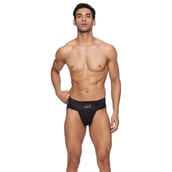 4 - Omtex Gym Supporter (Pack of 2),  Small  Black 