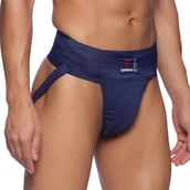 3 - Omtex Gym Supporter (Pack of 2),  XS  Navy Blue 