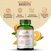 7 - Simply Herbal Glutathion 30 Capsule & Vitamin-C 120 Tablets Combo,  Unflavoured  2 Piece(s)/Pack 