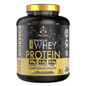 1 - One Science Premium Whey Protein,  5 lb  Cookies & Cream 
