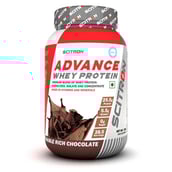 1 - Scitron Advance Whey Protein,  2.2 lb  Double Rich Chocolate 