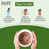 6 - INLIFE Vegan Plant Protein,  1.1 lb  Coffee 