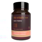 1 - HealthKart HK Vitals Biotin,  90 tablet(s)  Unflavoured