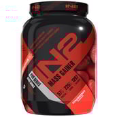 1 - IN2 Mass Gainer,  5.95 lb  Strawberry 